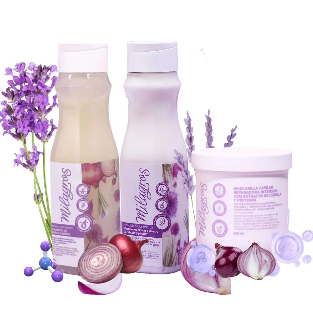 Kit Crecimiento y Antifrizz Cebolla Milagros
