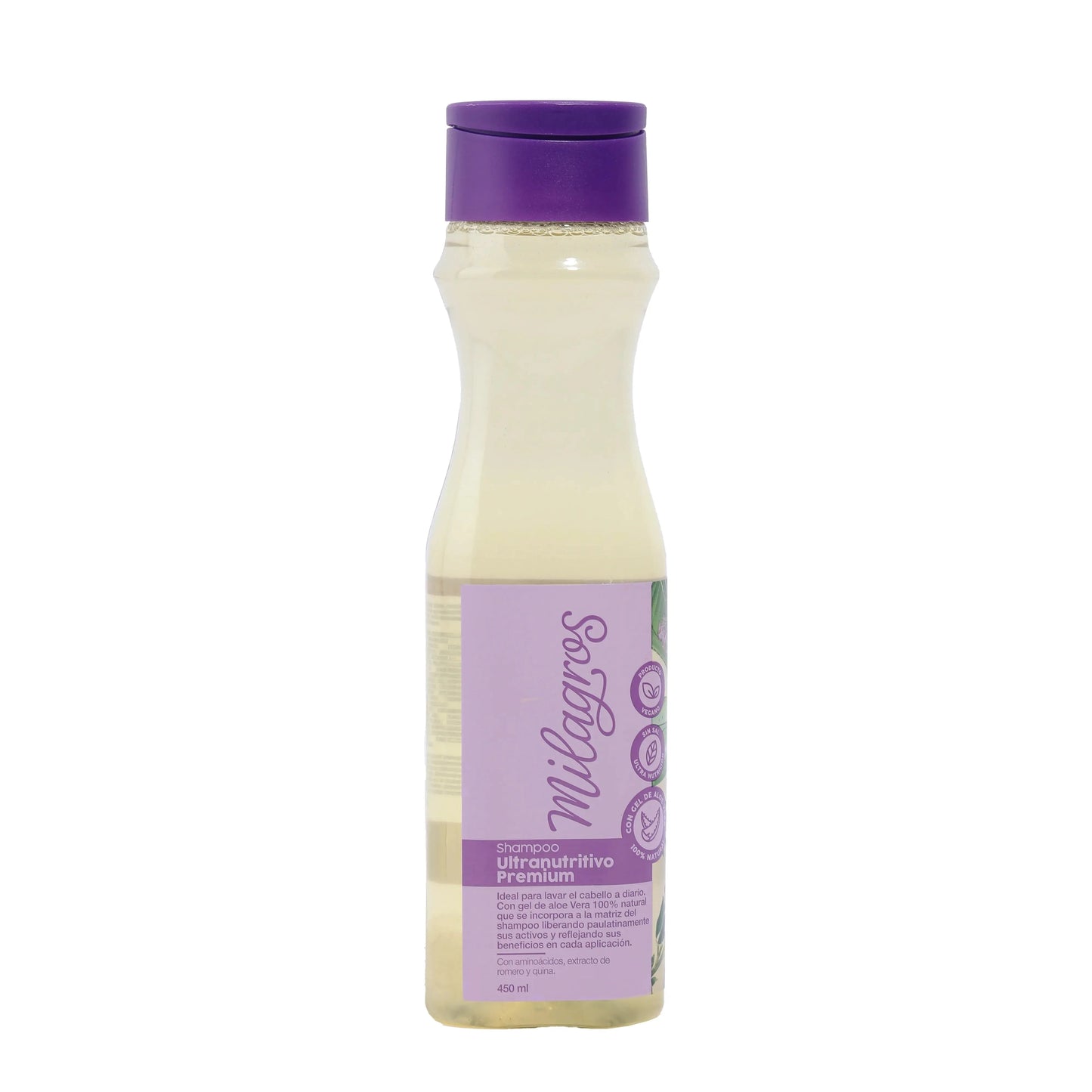 Shampoo Ultra Nutritivo premium Milagros (Aloe Vera)