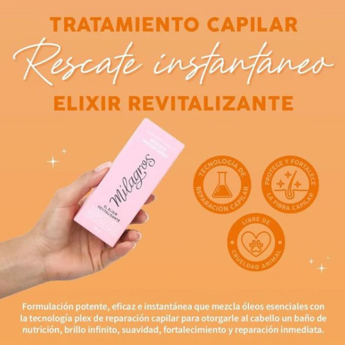 Ampolla Elixir Revitalizante Rescate Instantáneo