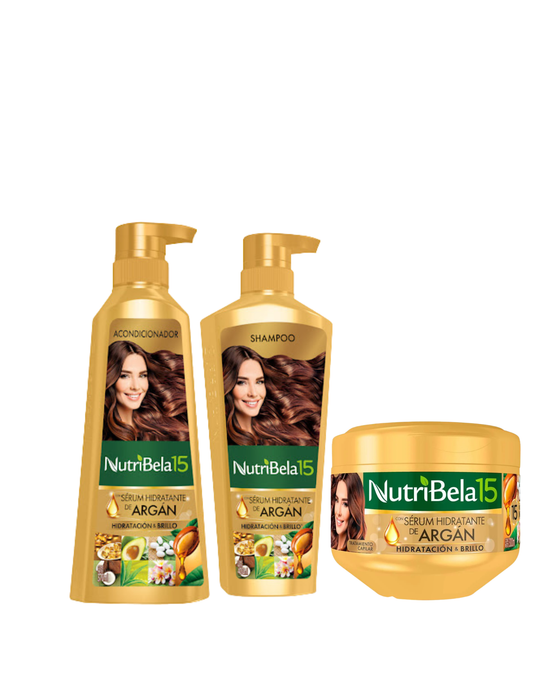 Kit Nutribela Serum Argan