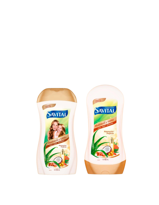 Dúo Savital Argan Coco y Almendras