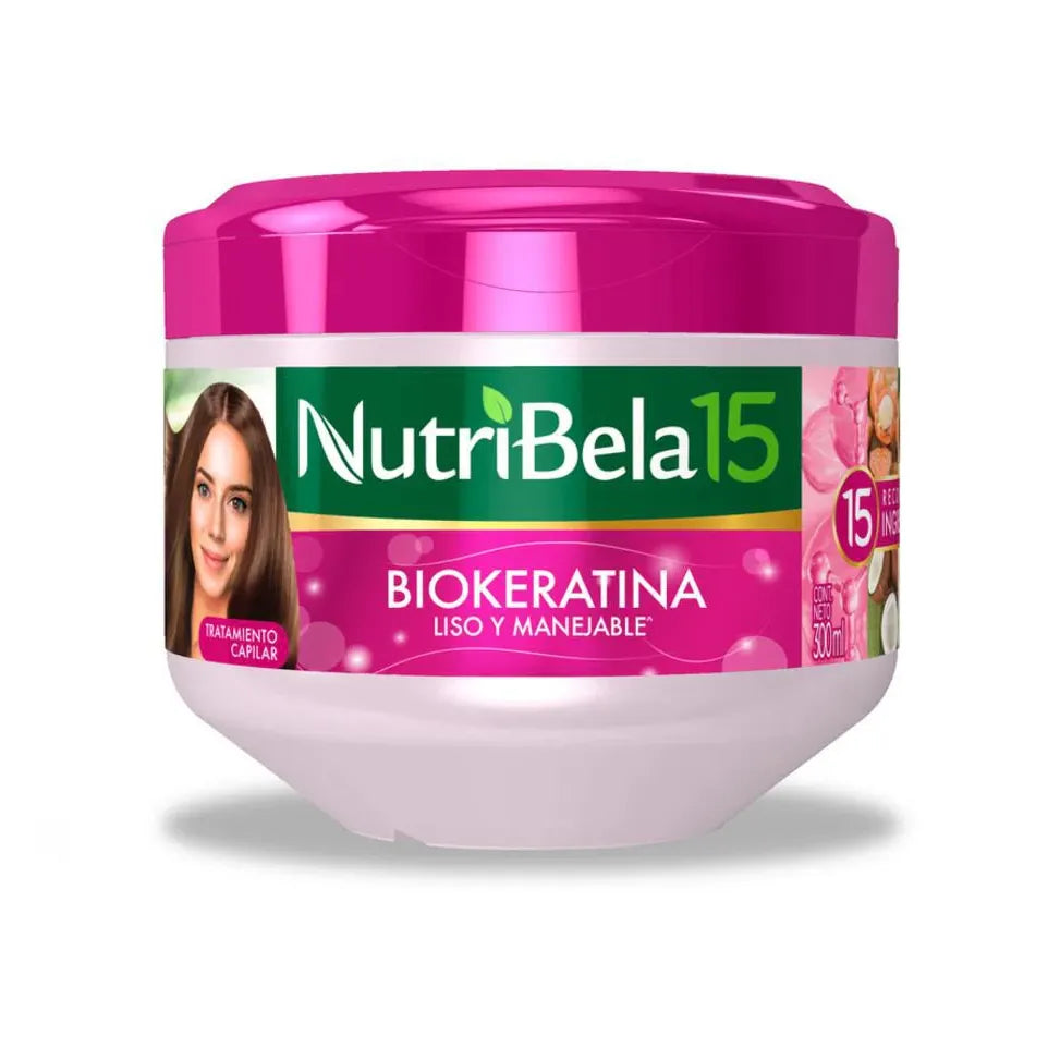 Nutribela Tratamiento Biokeratina Liso y Manejable