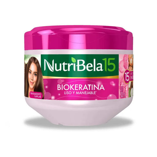 Nutribela Tratamiento Biokeratina Liso y Manejable